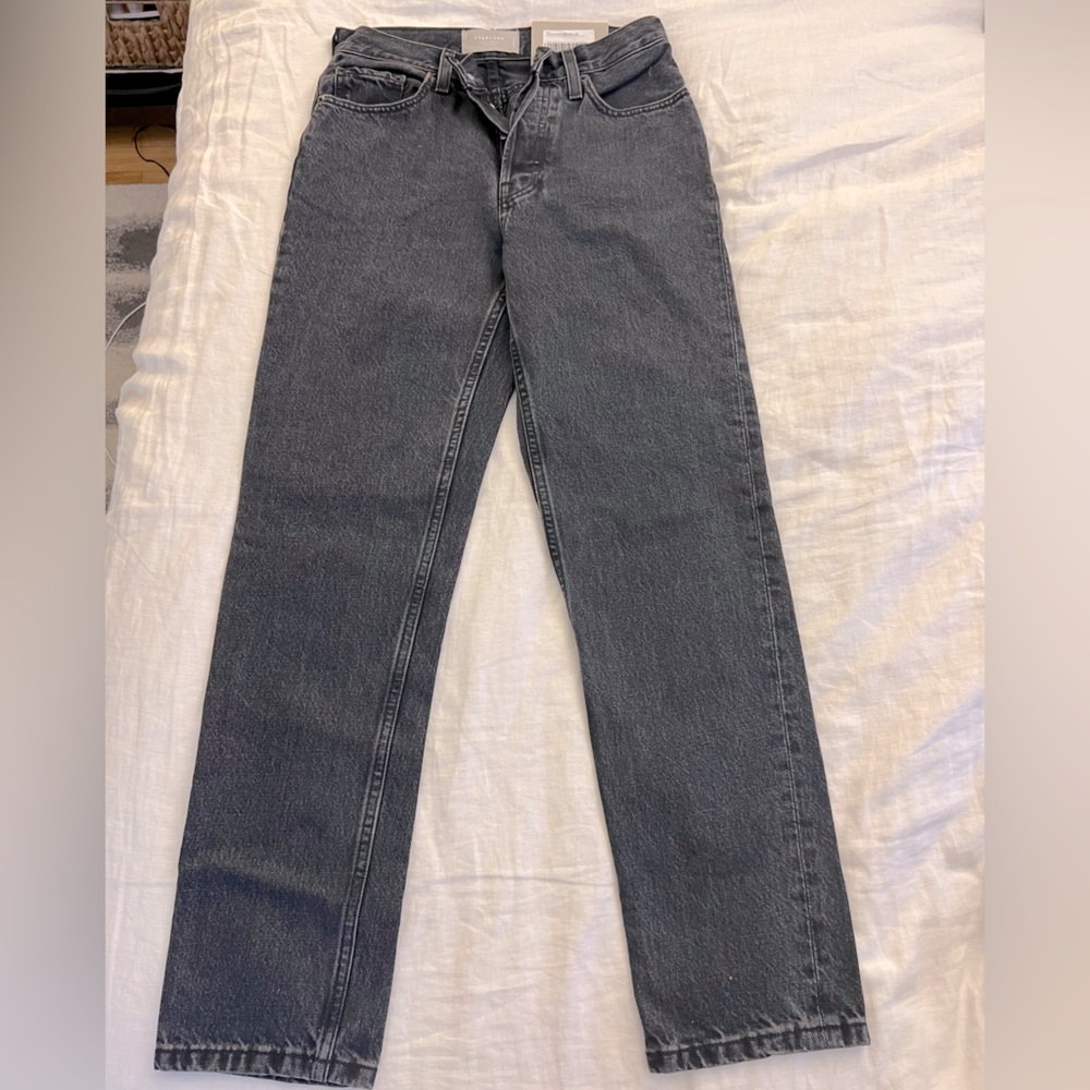 Everlane The 90s Cheeky Jean - Washed Black
